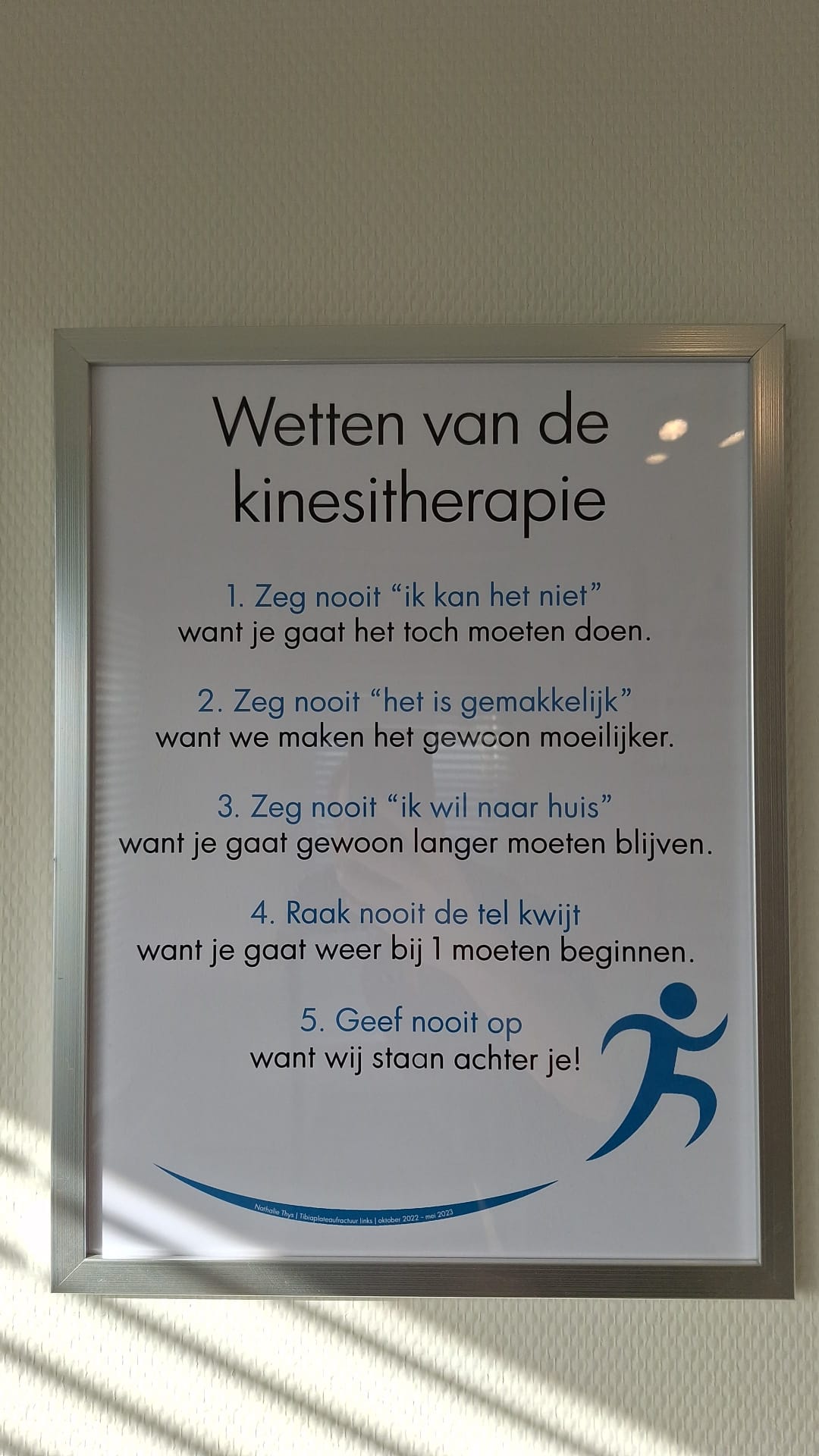 wetten therapie kinesist sint-truiden